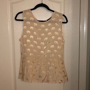 Peplum top